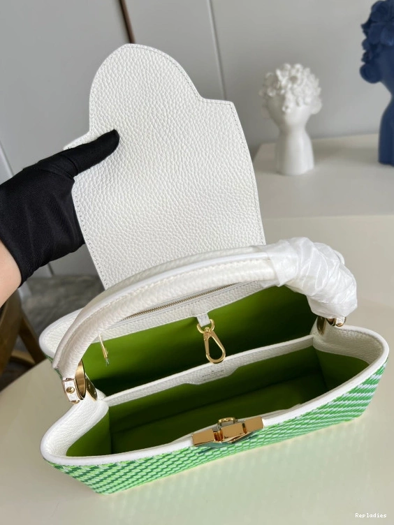 Fake Louis Bags LOUIS VUITTON CAPUCINES MM 0818